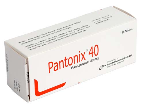 Tablet Pantonix 40 mg (98 pcs)